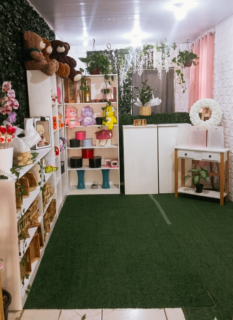 Interior da loja Tanni Flores